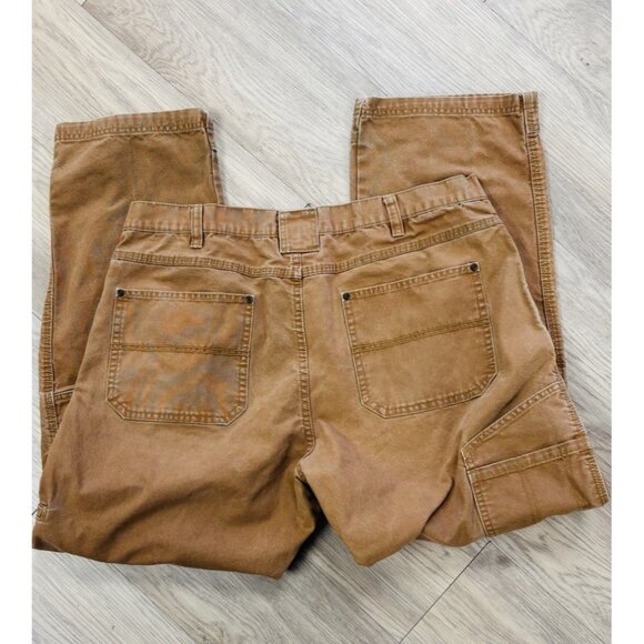Mens 40x34 Red Head Cordura Cotton/Nylon Blend Canvas Double Knee Brush Pants - Picture 3 of 3